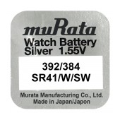 Buttoncell Murata 384-392 SR41SW-SR41W Pcs. 1