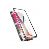 Case Ancus 360 Full Cover Magnetic Metal for Apple iPhone 13 Pro Max Gold