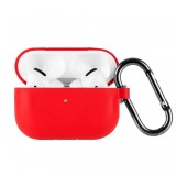 Silicone Case Goospery for Airpods Pro Red with Hook