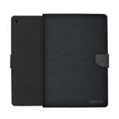 Book Case Goospery Canvas Diary for Apple iPad Pro 11 10.2 (2019 / iPad Pro 11 10.2 (2020) Black