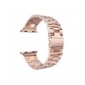Watchband Goospery Metal 42mm for Apple Watch series 4/3/2/1 Pink Gold