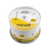 CD-Rs Maxell 52X Printable for Recording Msic and Data 80min / 700MB 50pcs