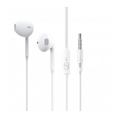 Hands Free Ancus Melody MD66 Semi in-Earbud Stereo 3.5 mm Micrphone, Answer Button1,2m White