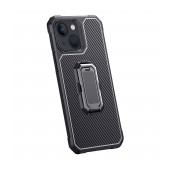 Case Ancus Autofocus Shockproof with Ring Holder για Apple iPhone 13 Mini Black