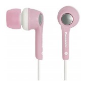 Hands Free Panasonic Stereo In-ear RP-HNJ200E-P 3.5mm Pink With Clip1.2m No Mic