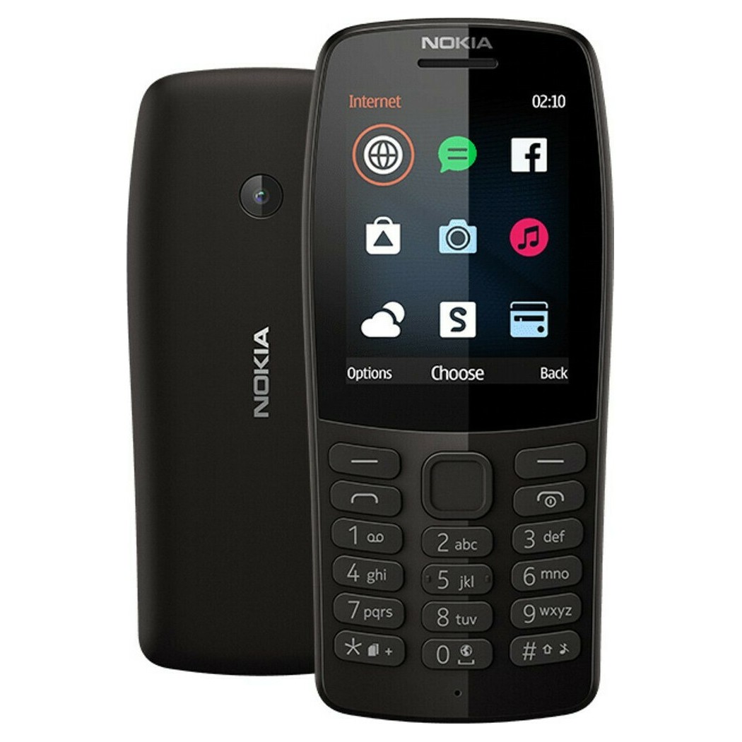 Nokia 210 (2019) 4th Edition Dual Sim 2.4" Μαύρο GR