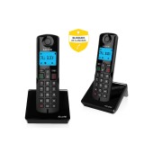 Dect/Gap Alcatel S250 Duo with Call Block Function Black