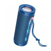 Portable Wireless Speaker Hoco HC9 Dazzling Pulse TWS Blue V5.0 2X5W, FM, USB & AUX port, Micro SD