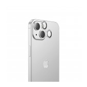 Frame Film Κάμερας Hoco 3D Metal for Apple iPhone 13 Mini/ iPhone 13 Silver