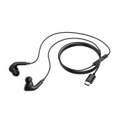 Hands Free Hoco M1 Pro Original Series Earphones Stereo USB-C Black with Micrphone and Operation Control Button