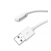 Charger Ancus Wear 4 pin - 1.5cm for Smartwatch and Smartband White