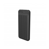 Power Bank Hoco J52 New joy 10000mAh Small Body with Output 2x USB-A and Led Battery Indication Black