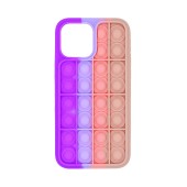 TPU Case Ancus TPU Pop It for Apple iPhone 13 Pro Max Purple Lilac Pink Beige