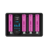 Efest iMate R4 3A Battery Charger with 4 Positions LED Display Compatible with Batteries 18650 20700/21700