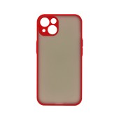 Case Goospery  Camera Protect Peach Garden Bumper for Apple iPhone 13 Red