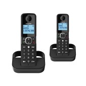 Alcatel F860 DUO Cordless Digital Telephone with Open Listening and Call Barring Black