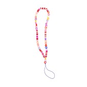 Decorative Strap with Beads 19cm Pink