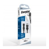 Hands Free Energizer Adapter C112CABK USB-C in 3.5 mm Compatible with all USB-C Devices Black