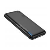 Power Bank J82 Easylink 10000mAh Fast Charge with 2x USB-A and Led Indication Black