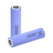 Rechargeable Industrial Type Battery, Samsung ICR18650 22P 2100mAh 3,7V 10A 2pcs with Storage Box