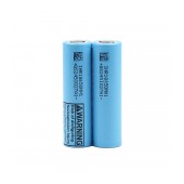 Rechargeable Industrial Type Battery, LG INR18650 MH1 10A 3.V 3200mAh 2pcs with Storage Box