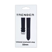 Spare Leather Trender TR-FX22BK Leatherette 22mm Black