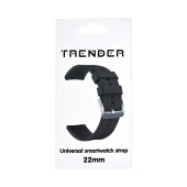 Spare Silicone Trender TR-SL22GY Strap 22mm Grey