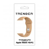 Spare Strap Trender TR-ASL41BW Silicone for Apple Watch 40/41mm Brown