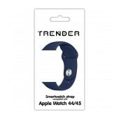 Spare Strap Trender TR-ASL45DBL Silicone for Apple Watch 44/45mm Dark Blue