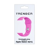 Spare Strap Trender TR-ASL41BPK Silicone for Apple Watch 40/41mm Bright Pink