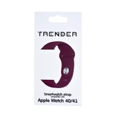 Spare Strap Trender TR-ASL41BY Silicone for Apple Watch 40/41mm Bordeaux