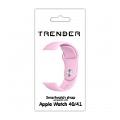 Spare Strap Trender TR-ASL41PK Silicone for Apple Watch 40/41mm Pink