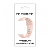 Spare Strap Trender TR-ASL41LPK Silicone for Apple Watch 40/41mm Light Pink