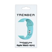 Spare Strap Trender TR-ASL41LBL Silicone for Apple Watch 40/41mm Light Blue