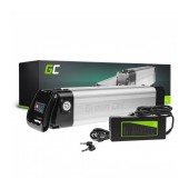 Green Cell E-Bike Battery EBIKE01STD 10.4Ah 24V 36.5x8.5x8.5cm 2.4kg Engine power up to 250W