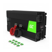 Green Cell Car Power Inverter Converter INV22 12V to 230V 1500W/3000W connected directly to the battery
