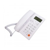 WiTech WT-2010WHT Fixed Digital Telephone with Open Listening White
