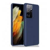 Case Clear Ancus for Samsung SM-G998B Galaxy S21 Ultra 5G Dark Blue