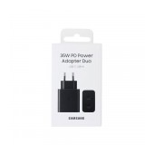 Travel Charger Samsung EP-TA220NBEGEU USB-A και Θύρα USB-C 35W Black