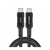Data Cable Acefast C4-03 USB-C to USB-C Braided 5.0A 100W 2m Black