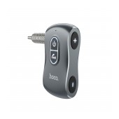 Bluetooth FM Transmitter Hoco E73 Tour BT v5.0 AUX 3,5mm TF Card Metal Built-In Microphone Gray