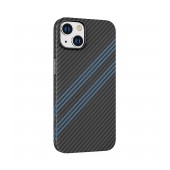 Case Hoco Slim Kevlar Texture for Apple iPhone 14 Plus Black Blue