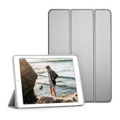 Book Case Ancus Magnetic Three-fold for Apple iPad 7 2019/ iPad 8 (2020)/ iPad 9 2021 Grey