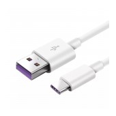 Cable Ancus Female USB-A to USB-C 5A White 1m