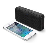 Portable Slim Bluetooth Speaker iLuv Aud Mini Black