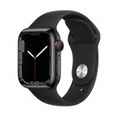 Watchband Hoco WA01 Flexible 38/40/41mm for Apple Watch series 1/2/3/4/5/6/7/8/SE Black Silicone Band