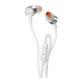 Hands Free JBL Tune 210 In-ear 3.5 mm Pure Bass Sound 8.7mm Dynamic Driver with Mic JBLT210GRY White