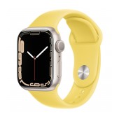 Watchband Hoco WA01 Flexible 38/40/41mm for Apple Watch series 1/2/3/4/5/6/7/8/SE Light Lemon Silicone Band