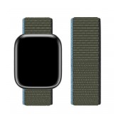 Watchband Hoco WA02 42/44/45/49mm Nylon for Apple Watch series 1/2/3/4/5/6/7/8/SE/Ultra Dark Olive Green