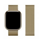 Watchband Hoco WA03 Simple Beauty 42/44/45/49mm for Apple Watch series 1/2/3/4/5/6/7/8/SE/Ultra Stainless Steel Vintage Gold